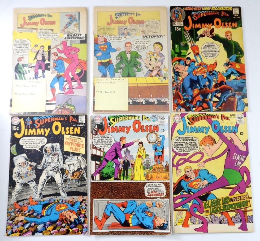 4 DC 12C SUPERMAN'S PAL JIMMY OLSEN (1 of 2)