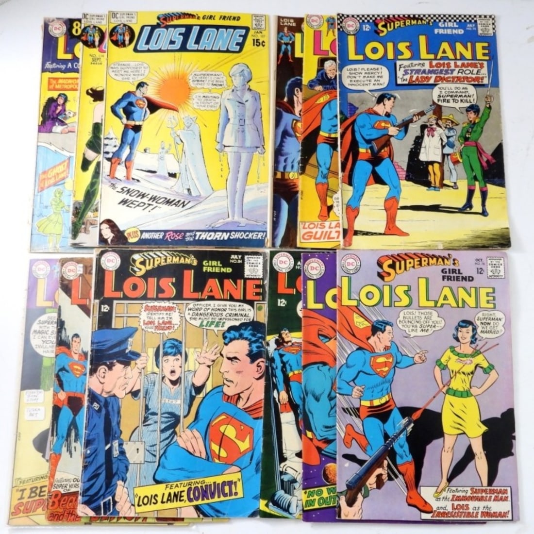 11 DC SUPERMAN'S GIRLFRIEND LOIS LANE (1 of 2)