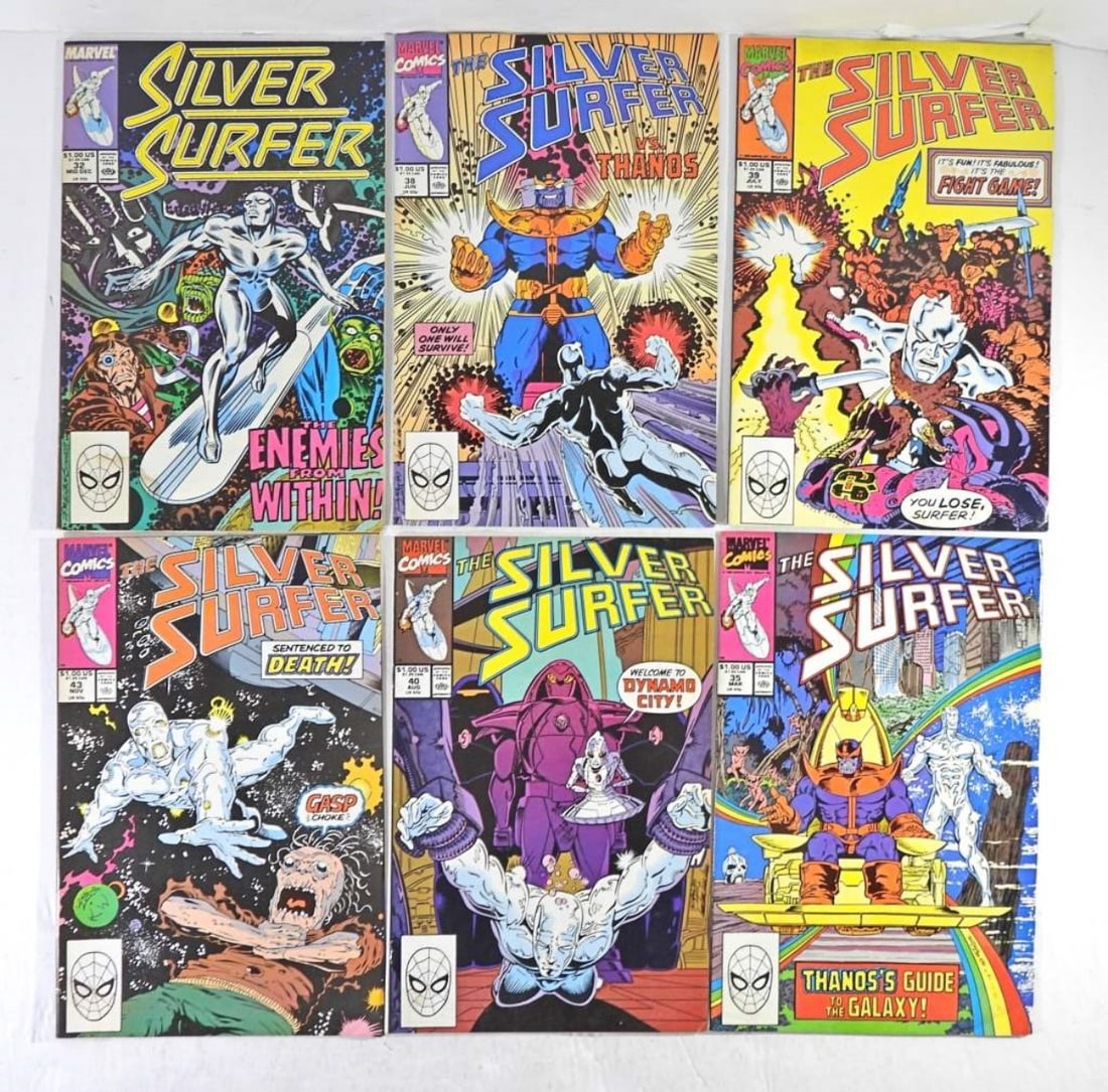 6CT MARVEL SILVER SURFER 1988 (1 of 2)