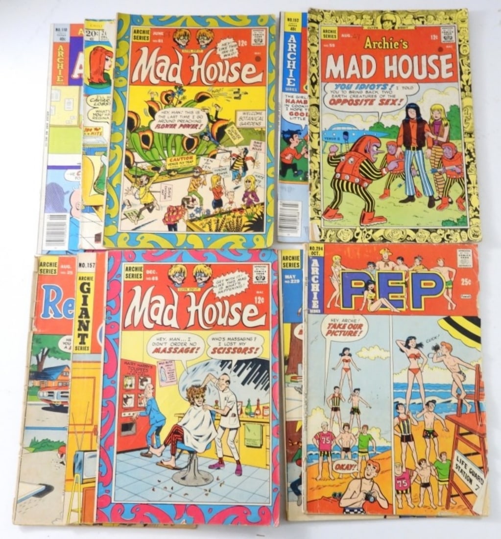 (10) ARCHIES MADHOUSE COMICS (1 of 2)