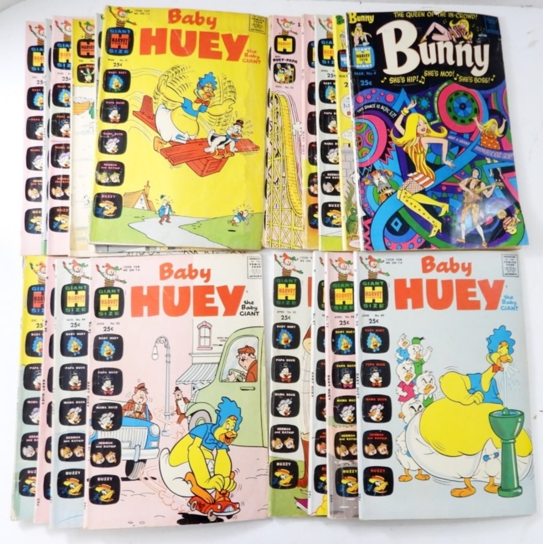 (20) HARVEY BABY HUEY COMICS (1 of 2)