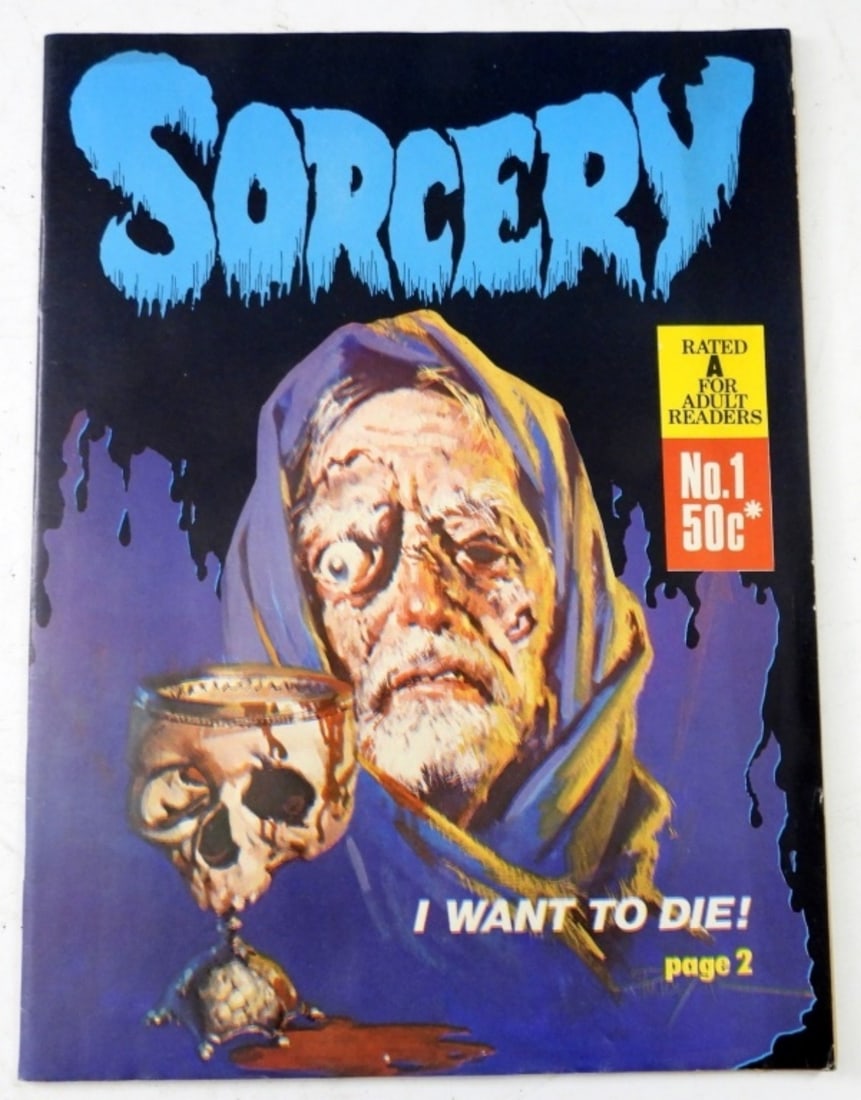 SORCERY #1 RED CIRCLE COMIC (1 of 2)
