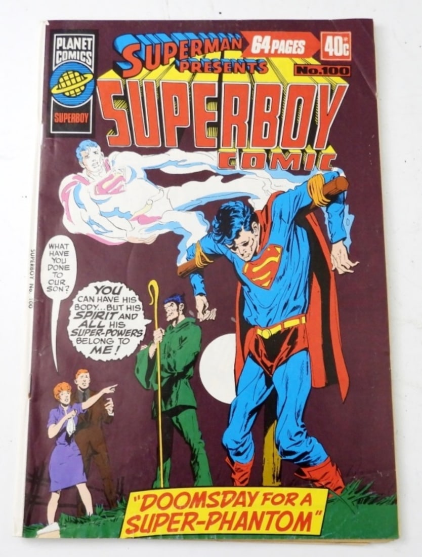 PLANET COMICS #100 SUPERBOY COMIC (1 of 3)