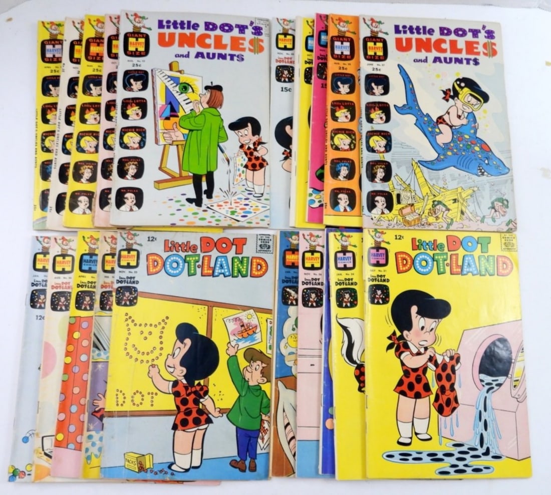 (20) HARVEY LITTLE DOT ONLY COMICS (1 of 2)