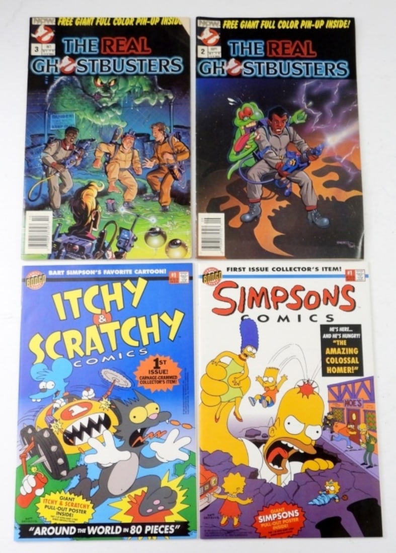 (2) #1 COMICS: SIMPSONS & ITCHY/SCRACHTY (1 of 2)