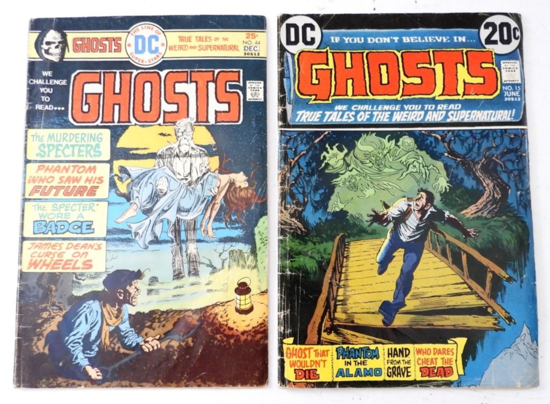 (2) 1970"S DC GHOST COMICS #15 # 44  (G/G+) (1 of 2)