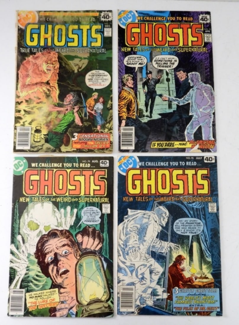 (4) 1978-79 DC GHOST COMICS #71,75,78,79. (F/VG) (1 of 2)