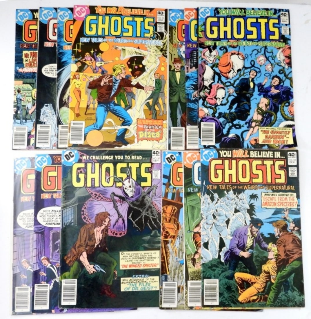 (13) DC HORROR  GHOST COMICS #80-#91  (G-VG) (1 of 2)
