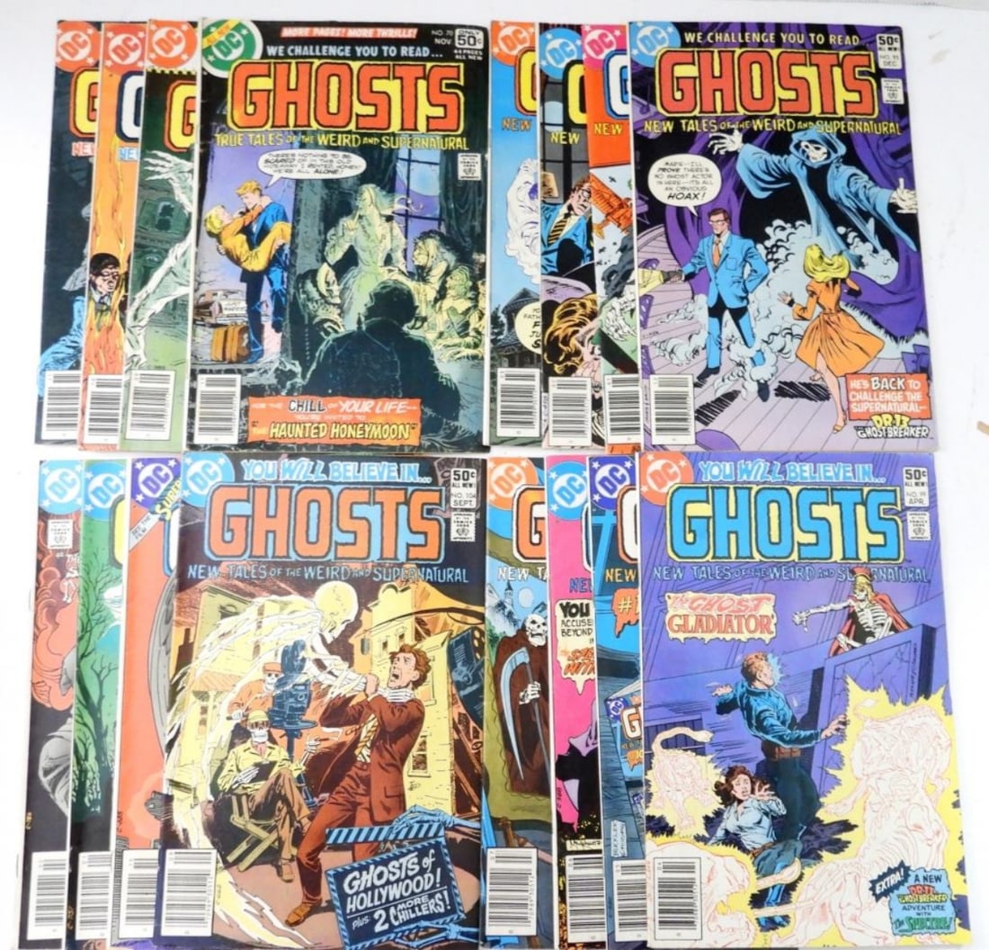 (16) DC HORROR GHOST COMICS  (G-VG) (1 of 2)