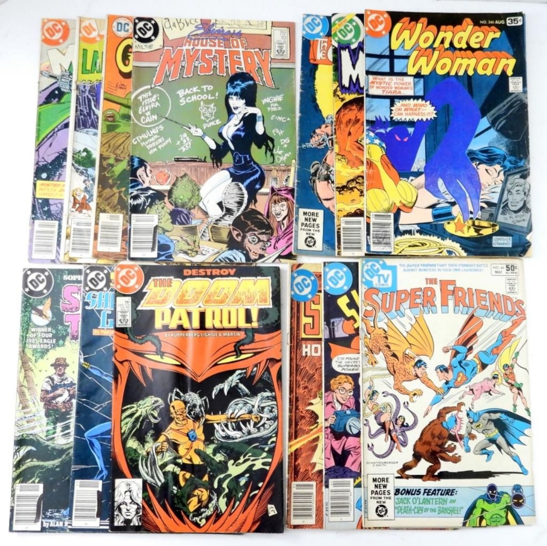 (13) VTG DC COMICS w/BETTER ISSUES (1 of 2)