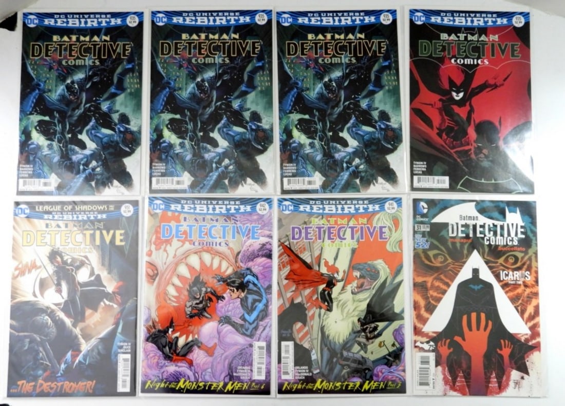 (8) DC BATMAN COMICS - UNIQUE ISSUES (1 of 2)