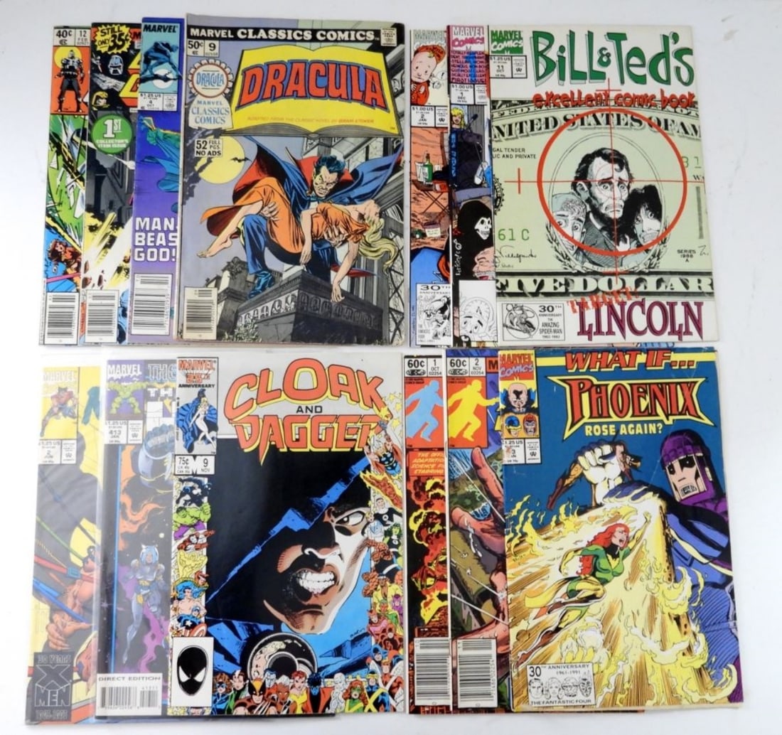 (13) MARVEL COMIC BOOK MIXED LOT (1 of 2)