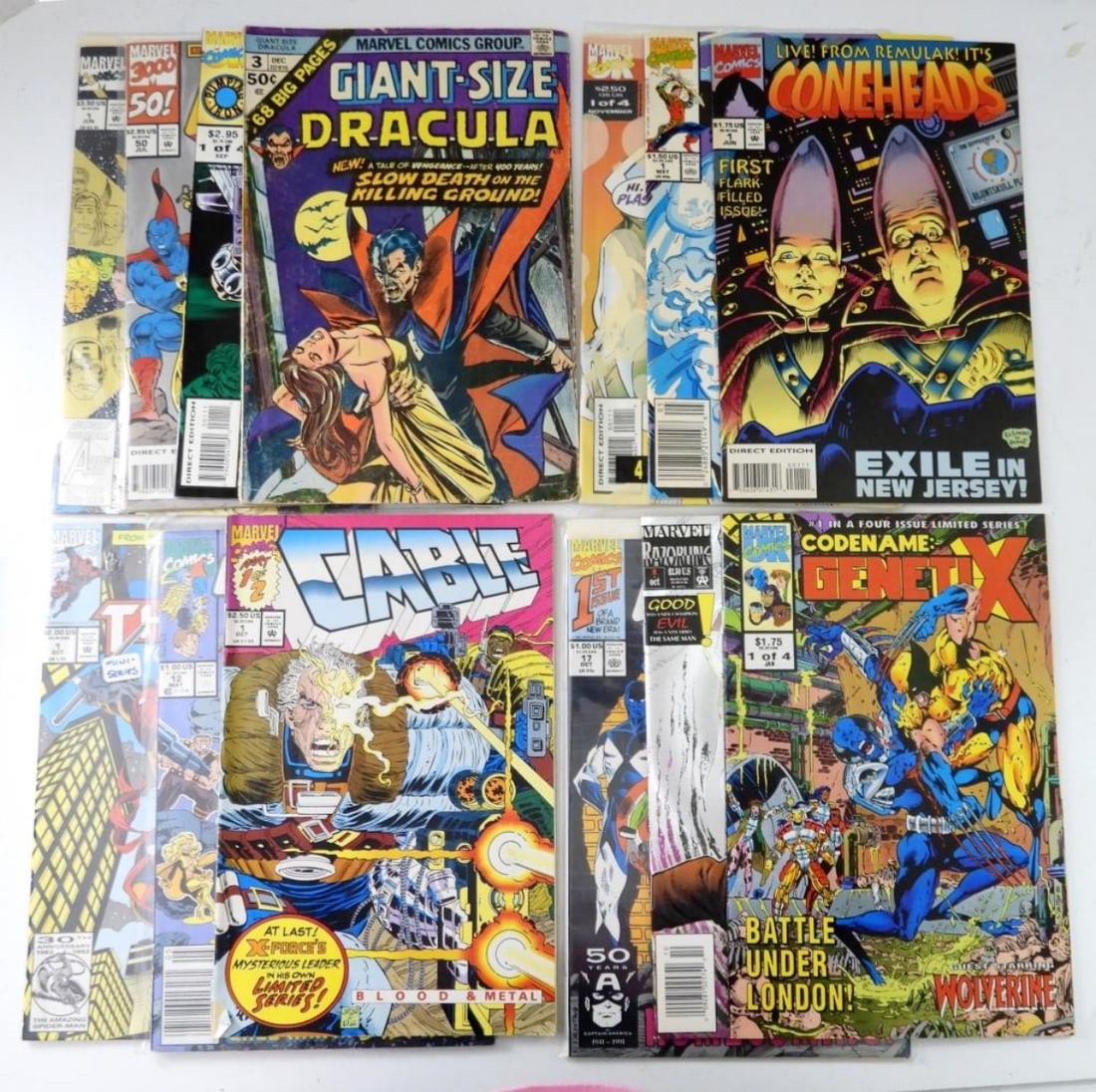 (13) MARVEL COMIC BOOK MIXED LOT (1 of 2)