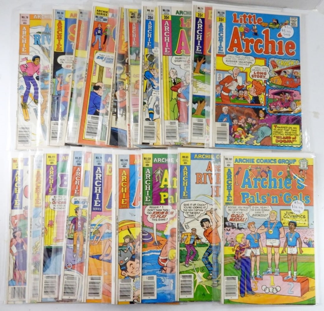 (20) ARCHIE COMIC BOOK LOT (1 of 2)