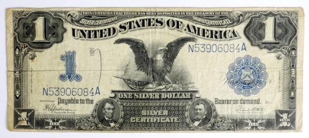 1899 $1 BLACK EAGLE SILVER CERTIFICATE