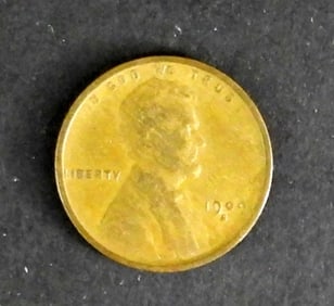 1909-S LINCOLN CENT - KEY