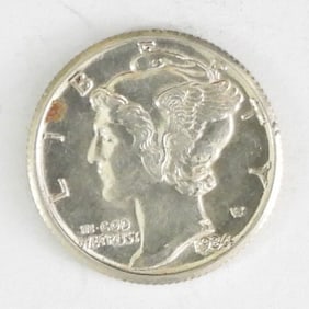 1934 MERCURY DIME - PRETTY COIN