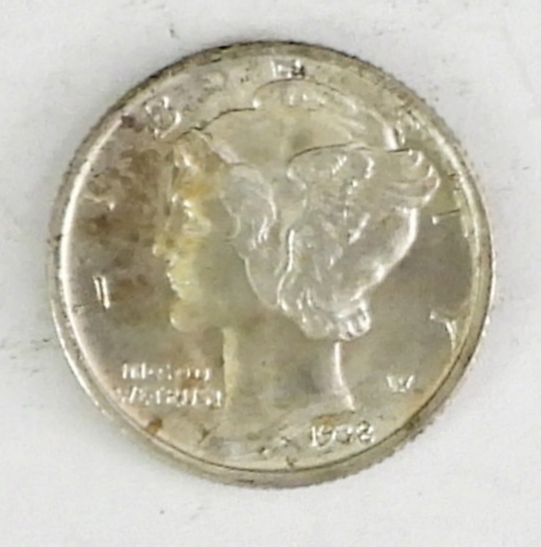 1938-S MERCURY DIME - PRETTY COIN: TOP AUCTION HOUSE