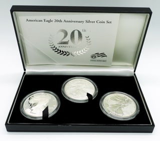 2006 SILVER EAGLE 20TH ANNIVERSARY SET