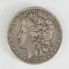 1899-S MORGAN SILVER DOLLAR