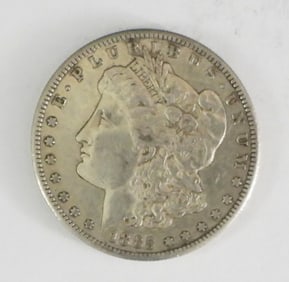 1885-S MORGAN SILVER DOLLAR
