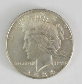 1934-D PEACE SILVER DOLLAR