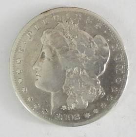 1892-CC MORGAN SILVER DOLLAR