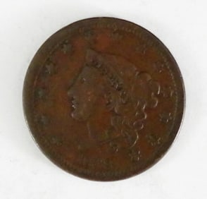 1838 MATRON HEAD CENT