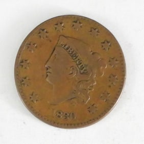 1830 MATRON HEAD CENT