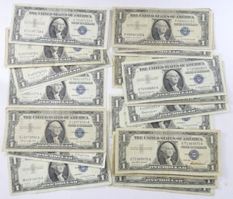 (25) $1 SILVER CERTIFICATES MIXED  LOT