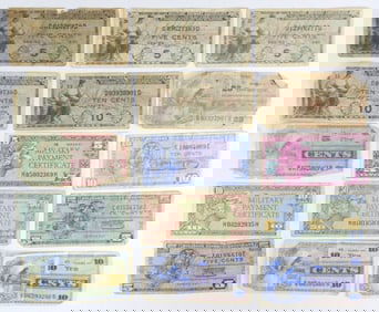 (15) US MILITARY PAYMENT  NOTES , MIXED SERIES