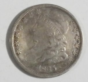 1835 CAPPED BUST SILVER DIME
