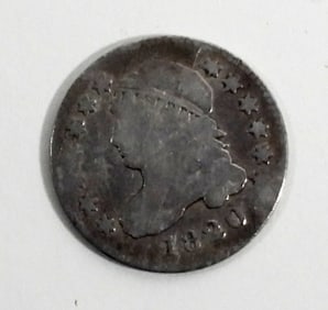1820 CAPPED BUST SILVER DIME