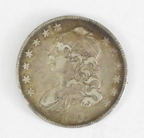1834 CAPPED  BUST HALF DOLLAR