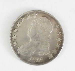 1824 CAPPED BUST HALF DOLLAR