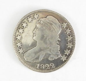 1822 CAPPED BUST HALF DOLLAR