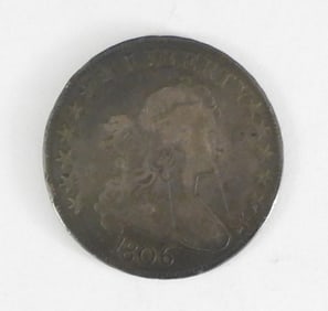 1806 DRAPED BUST HALF DOLLAR