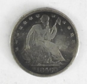 1846 LIBERTY SEATED HALF DOLLAR