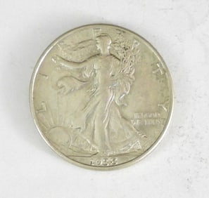 1938 LIBERTY WALKING HALF DOLLAR