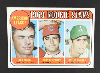 1969 TOPPS #597 ROLLIE FINGERS ROOKIE (EX)