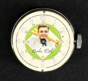 1948 EXACTA TIME BABE RUTH  WATCH FACE