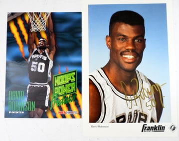 DENNIS ROBINSON SIGNED 6x9 PROMO