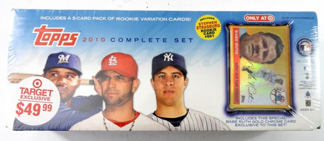 2010 TOPPS BASEBALL  COMPLETE SET  SEALED