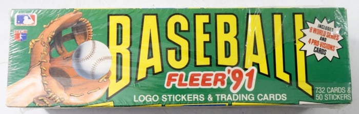 1991 FLEER BASEBALL COMPLETE SET SEALED