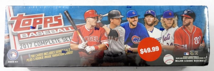 2017 TOPPS BASEBALL COMPLETE SET SEALED