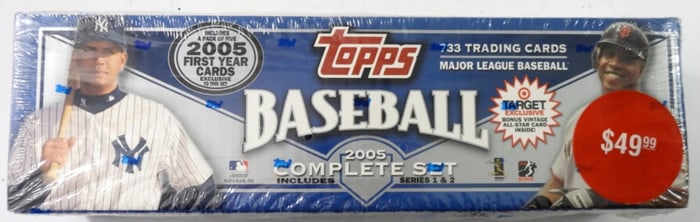2005 TOPPS BASEBALL COMPLETE SET SEALED