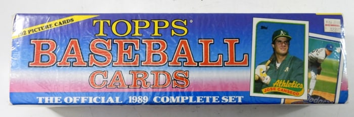 1989 TOPPS  BASEBALL COMPLETE SET SEALED