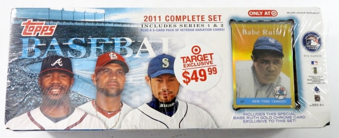2011 TOPPS BASEBALL COMPLETE SET SEALED