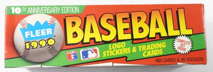 1990 FLEER BASEBALL COMPLETE SET