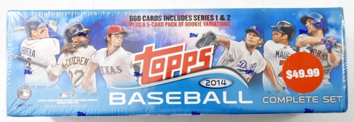 2014 TOPPS BASEBALL COMPLETE SET SEALED